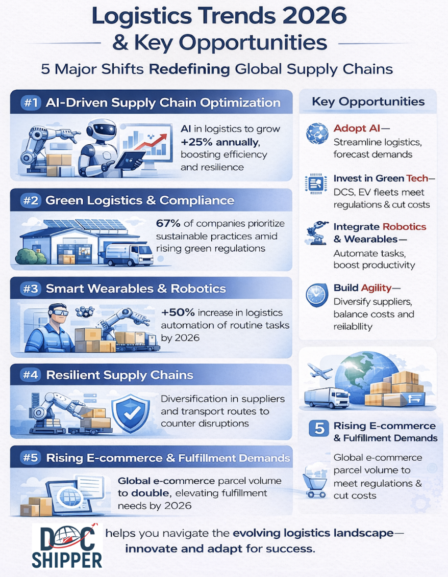 Logistics Trends in 2026: Key Opportunities