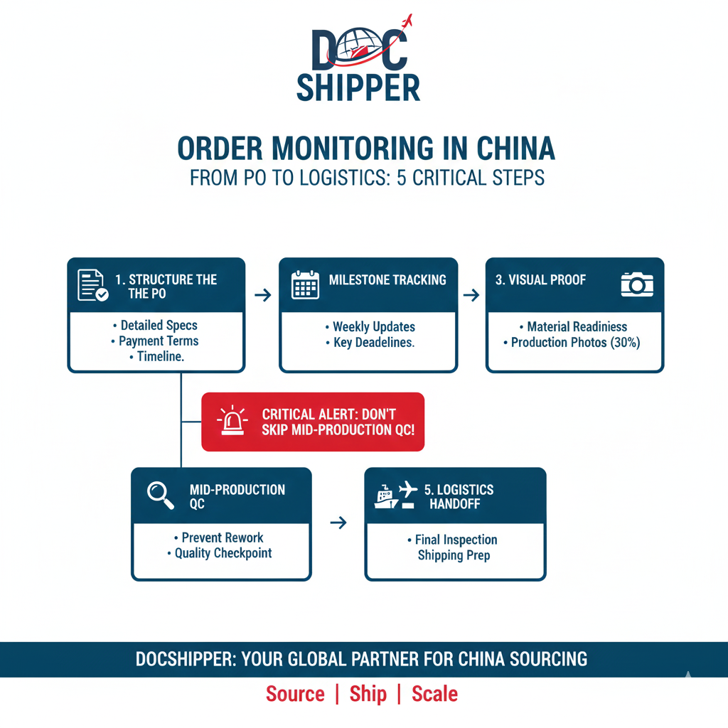 order monitoring china