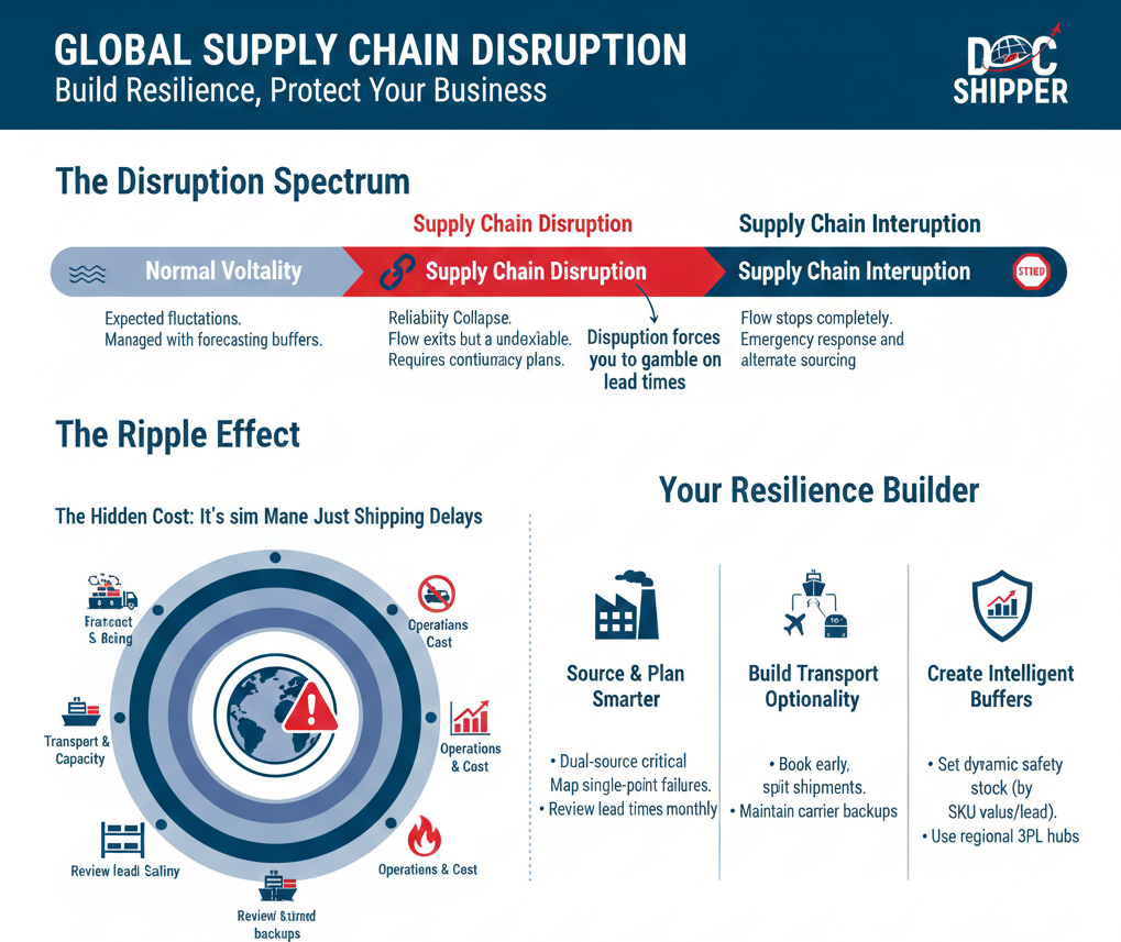 global supply chain disruption