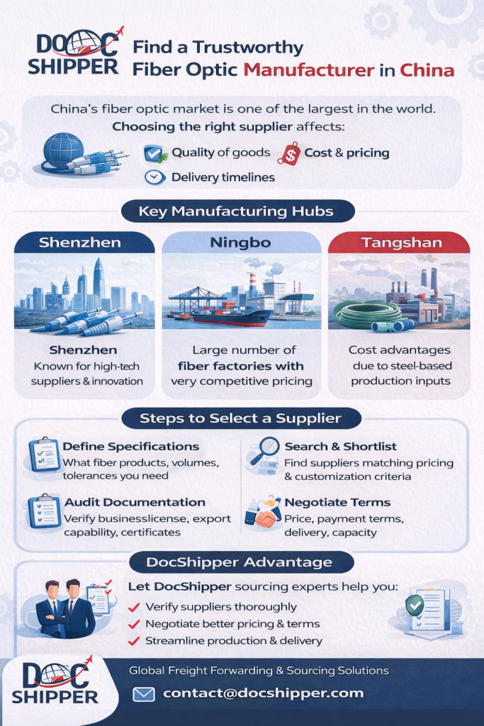 fiber optic manufacturer china