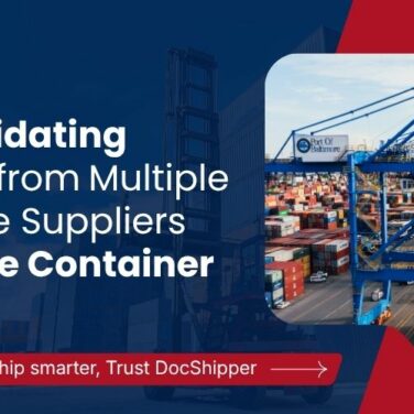 Consolidating Orders from Multiple Chinese Suppliers into One Container