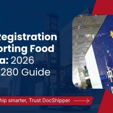 GACC Registration Exporting Food to China