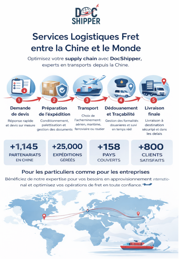 services fret chine
