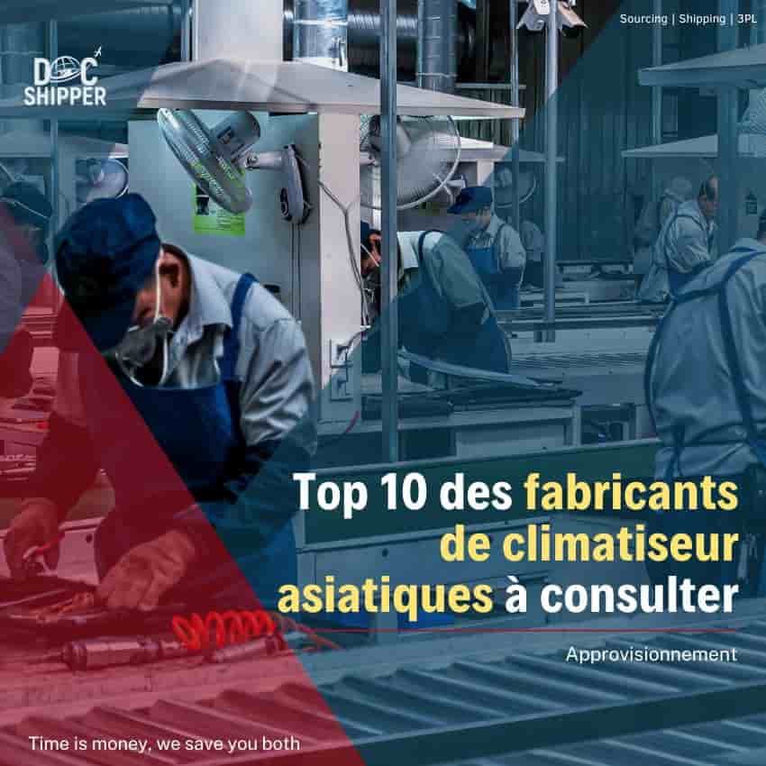 Top 10 fabricants de climatiseurs en Asie