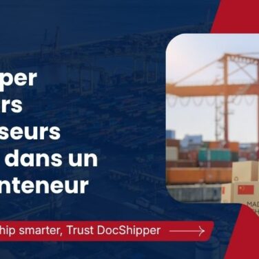 Regrouper plusieurs fournisseurs chinois dans un seul conteneur