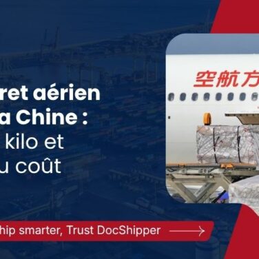 Prix du fret aérien depuis la Chine : tarifs au kilo et calcul du coût