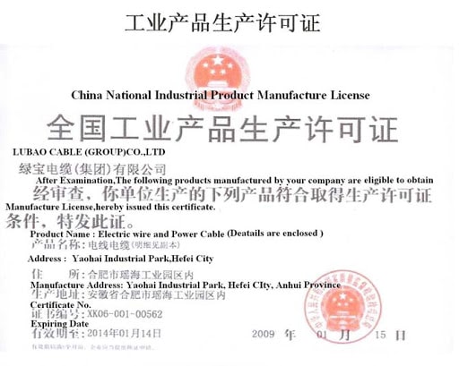 manufacturer license