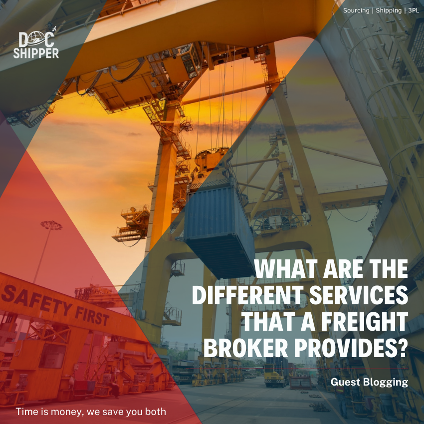 WHAT ARE THE DIFFERENT SERVICES THAT A FREIGHT BROKER PROVIDES?