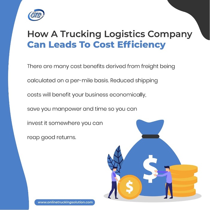 how a trucking logistics company can leads to cost efficiency