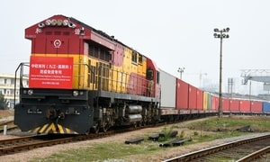 trains de marchandises internationaux chinois
