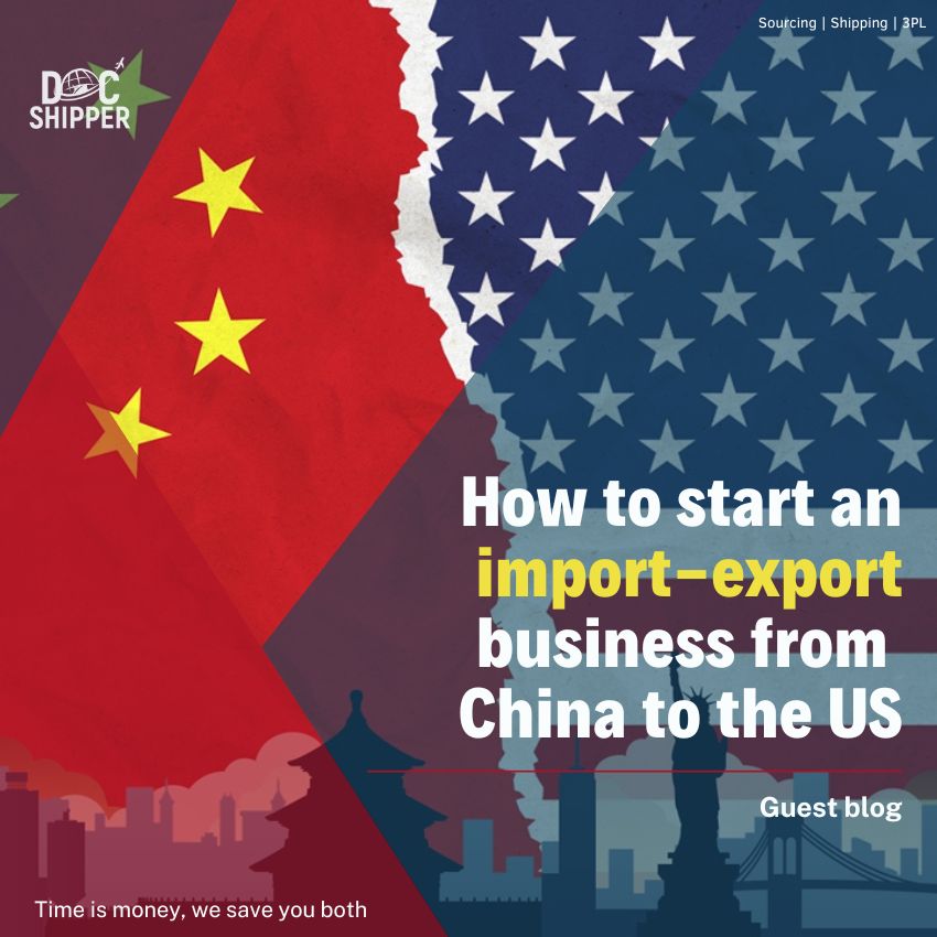 import-export business from China to the US