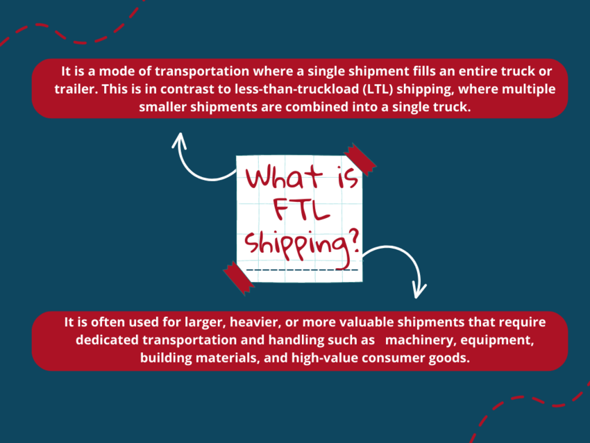 FTL shipping