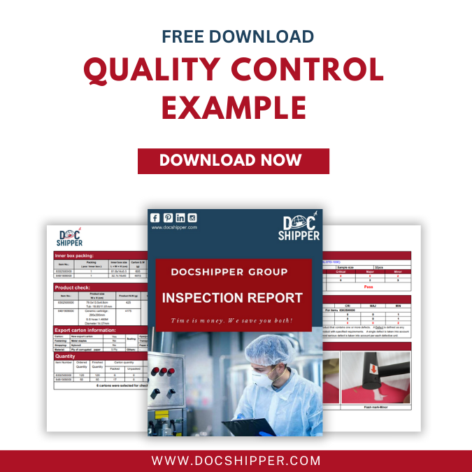 quality control report sample docshipper