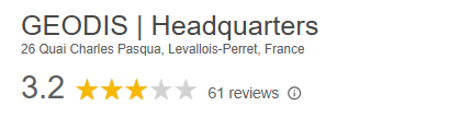 Geodis Google Reviews